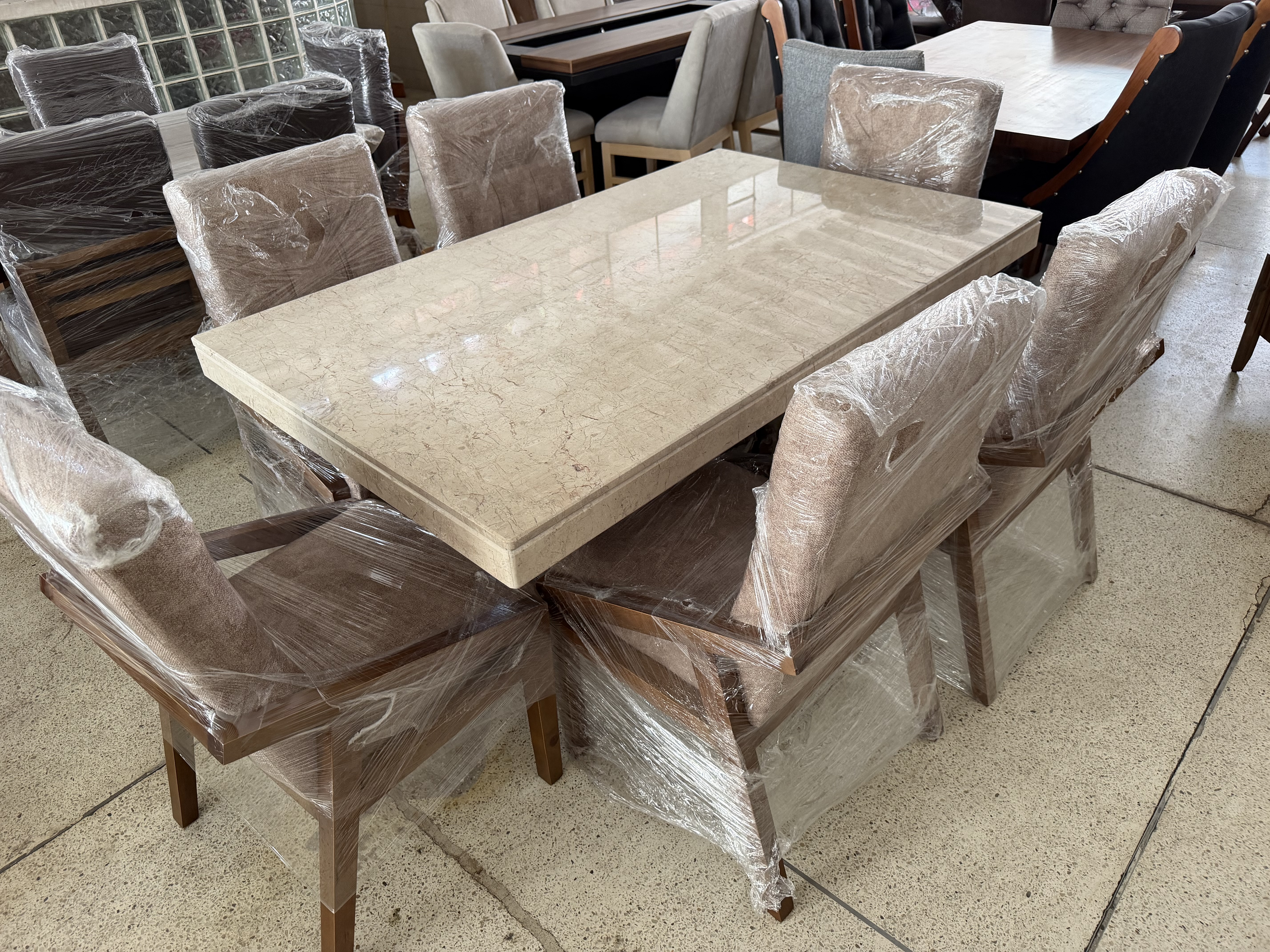 Comedor mármol 6