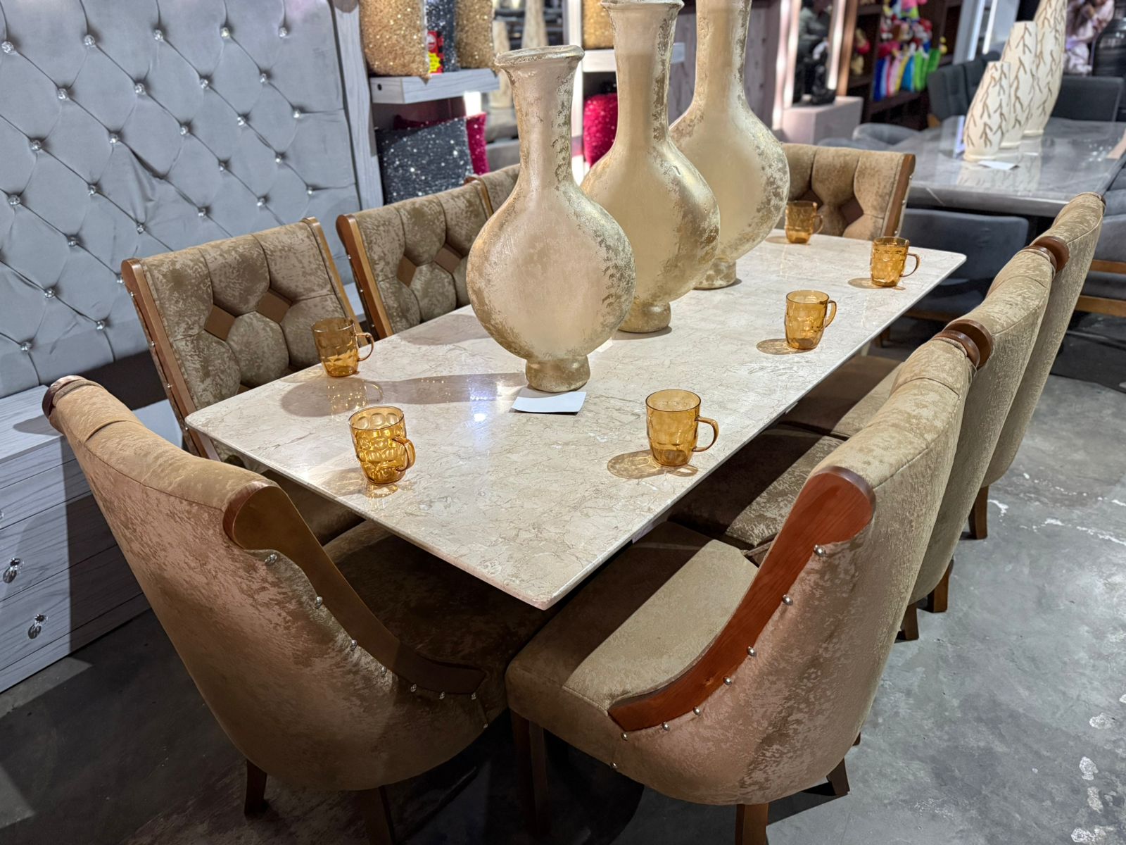 Comedor mármol aleta 8