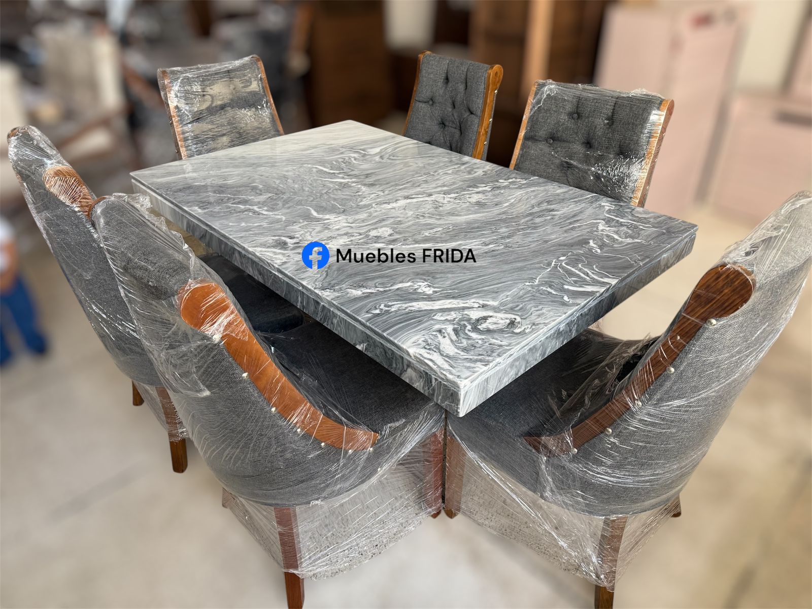 Comedor mármol 6