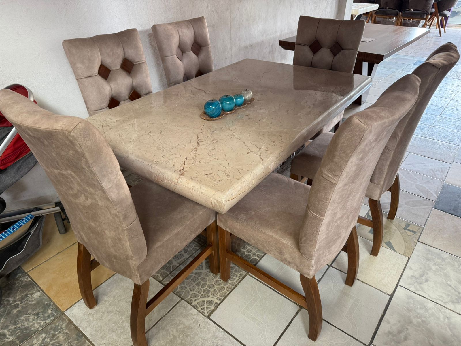 Comedor mármol 6